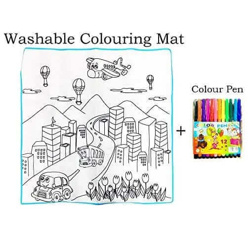 Washable Coloring Mat