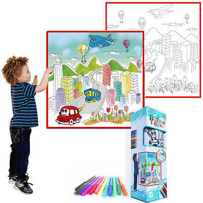 Washable Coloring Mat