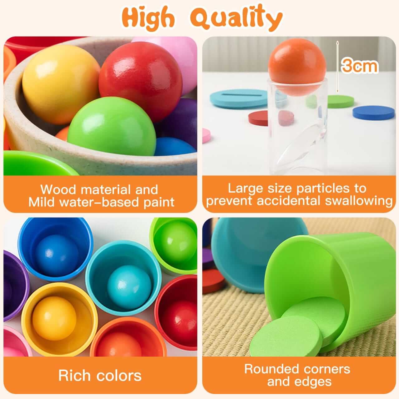 Color Sorting Cup