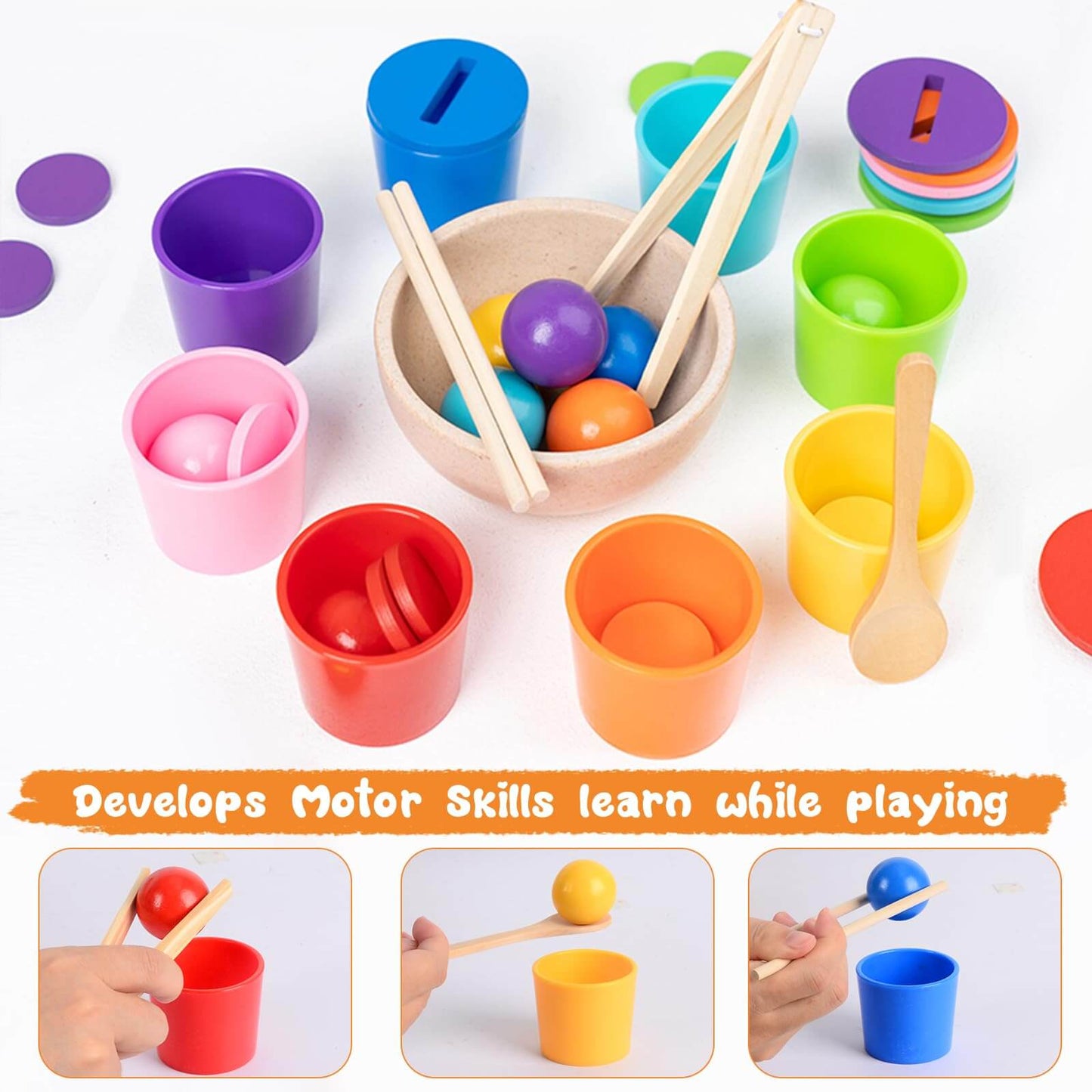 Color Sorting Cup