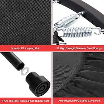 Mini Fitness Trampoline 40 inch
