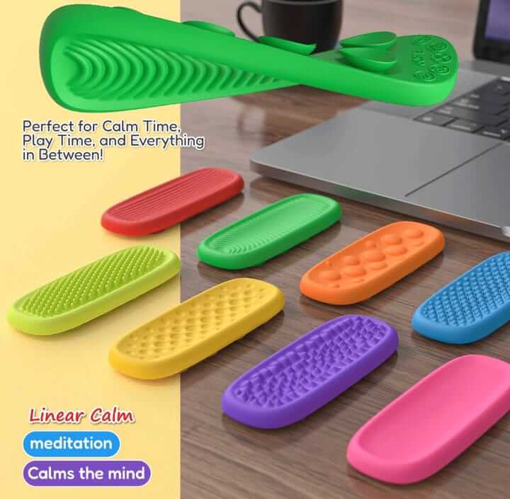 decompression sensory strip fidget 4pcs