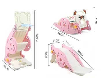 3-in-1 Indoor Foldable Kid's Playground Toy