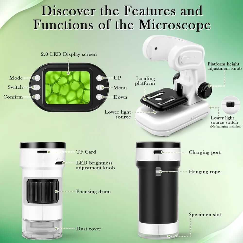 Microscope LED HD