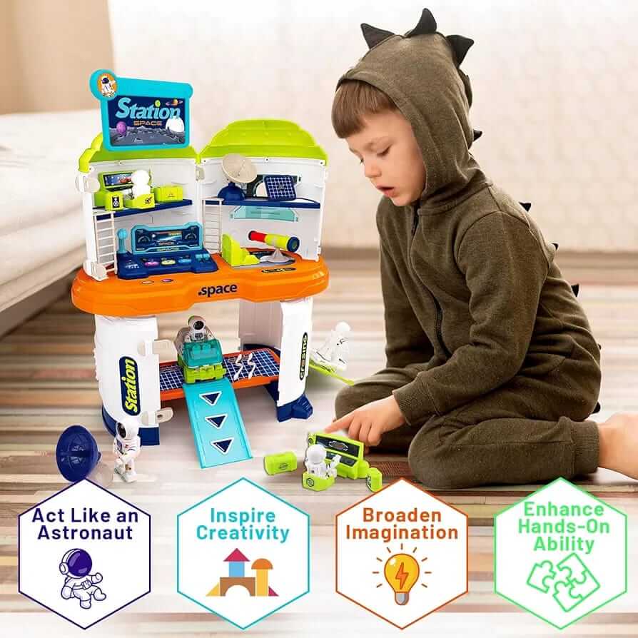 Space Station Toy Set
