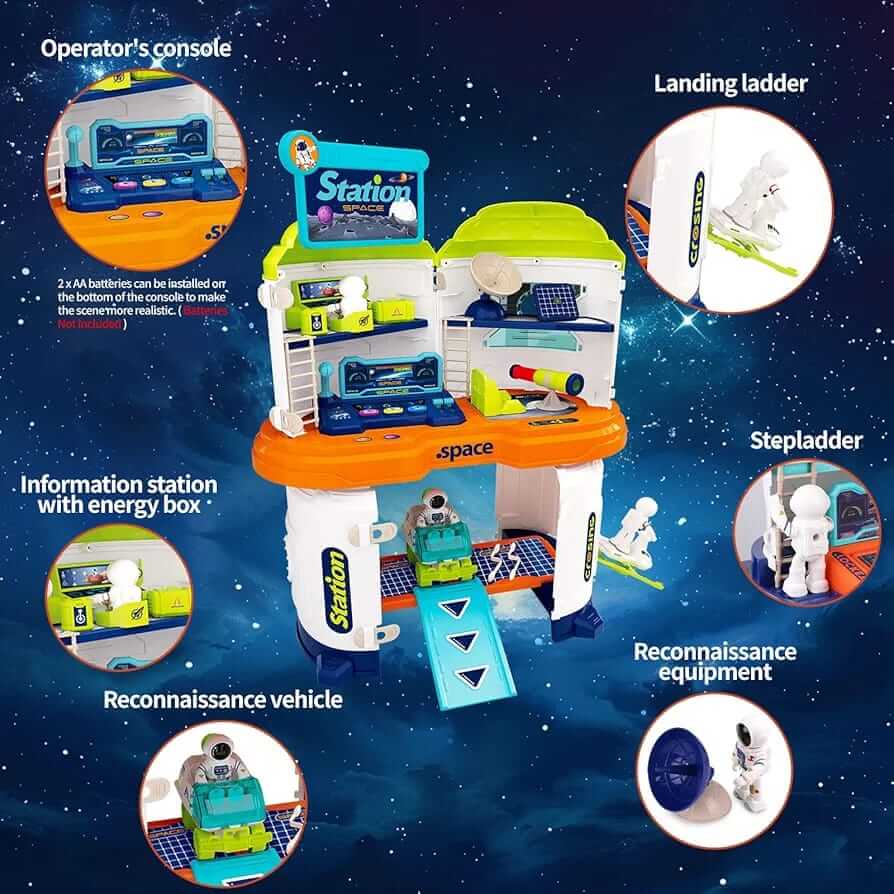 Space Station Toy Set