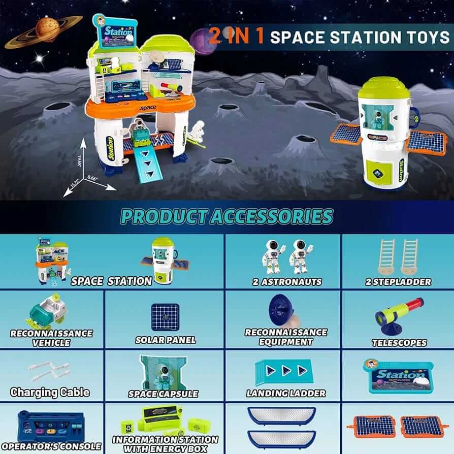 Space Station Toy Set
