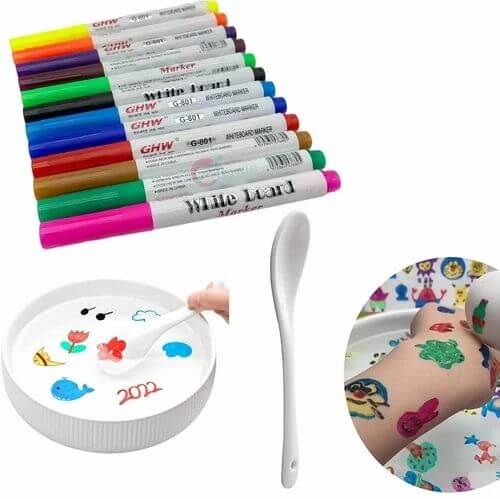 Magical Water Floating 12 Colors + Spoon
