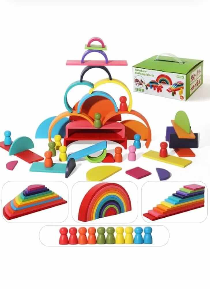 Rainbow Building Block