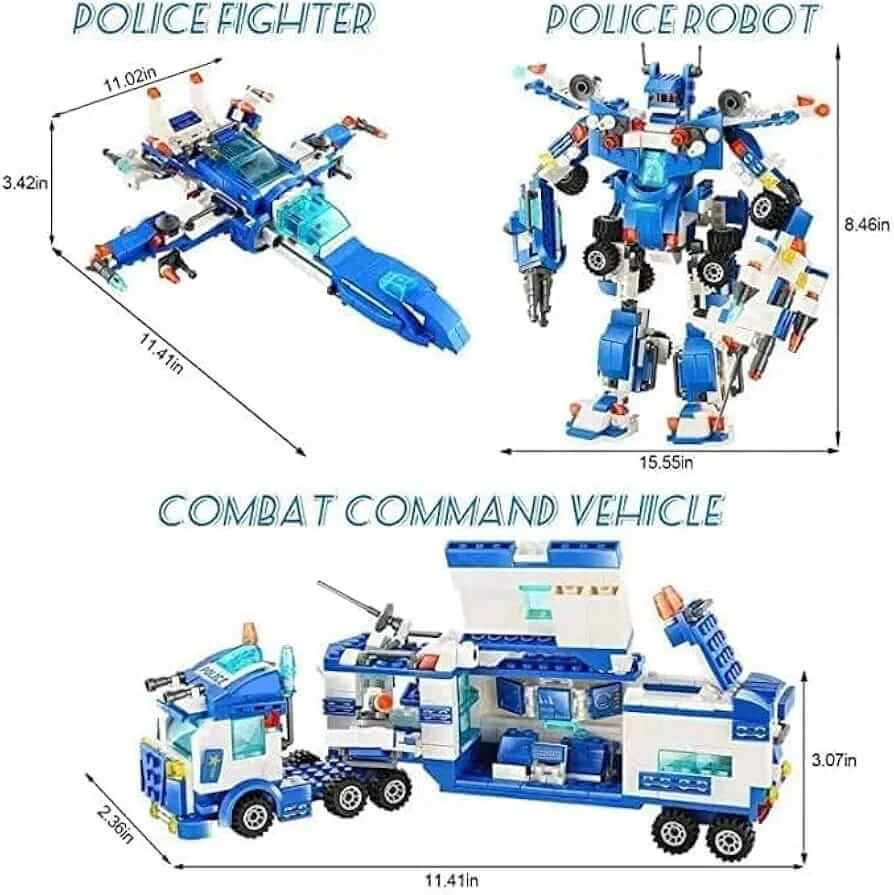 Lego  Police Blocks 1000 pcs