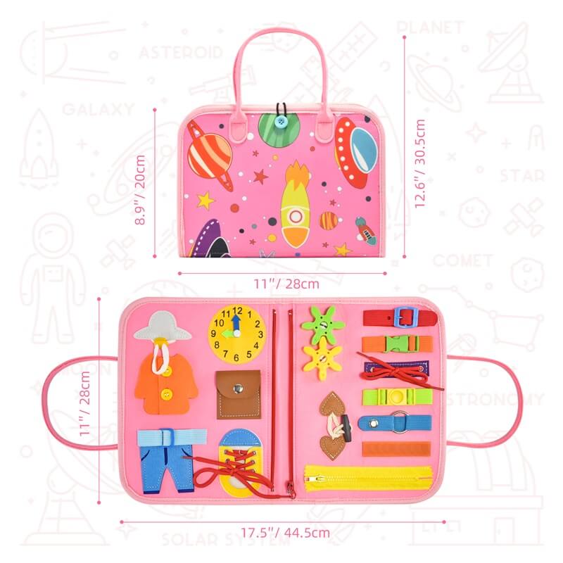 Busy Fiber Sensory Book