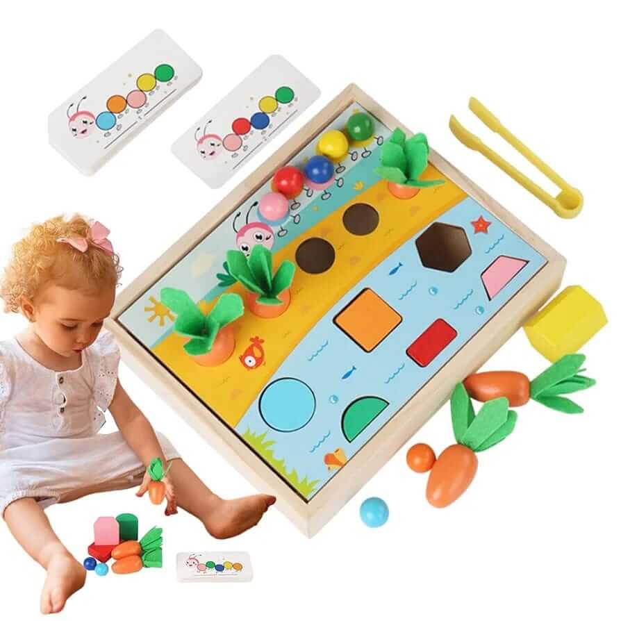 Carrots Paired with Beads