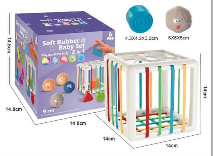 Soft Rubber Baby Set 2 in 1