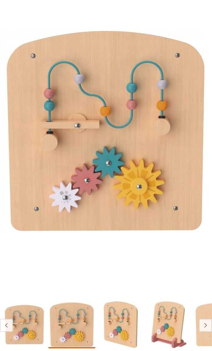 Montessori Wooden Wall Busy Toy