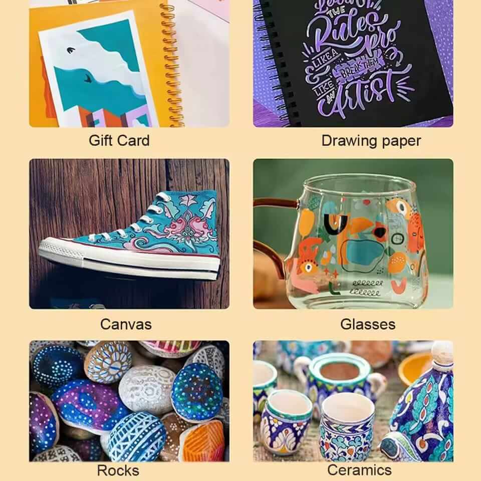 Acrylic Markers 80 pcs