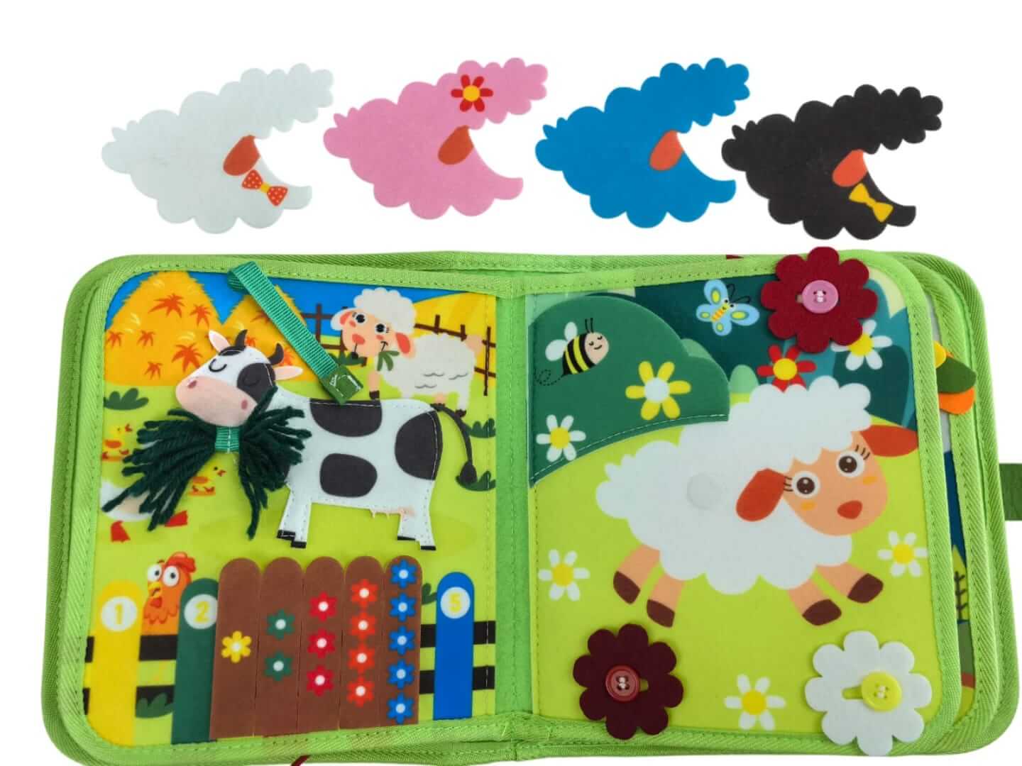 My Farm Baby Book Fabric