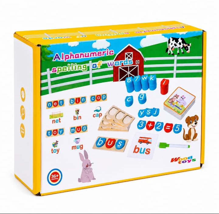 Alphanumeric Spelling of Words