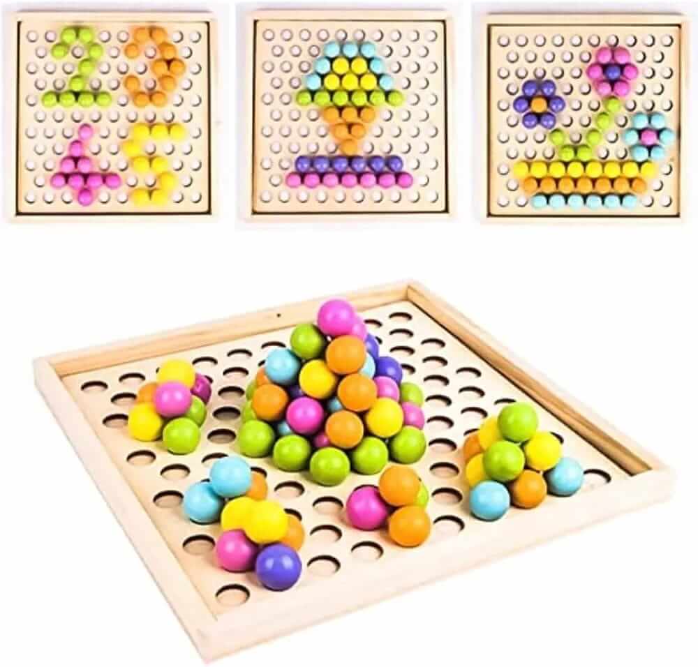 Clip Beads Memory Game