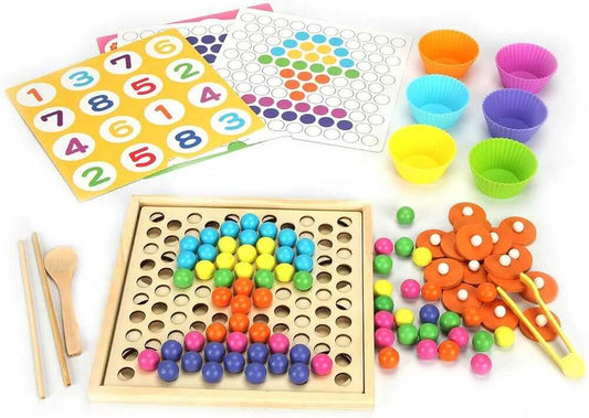 Clip Beads Memory Game