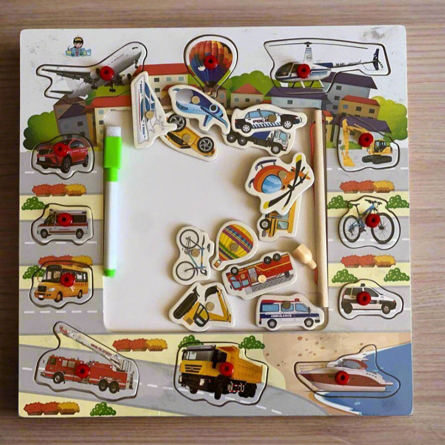 3 in 1  Wooden Puzzle