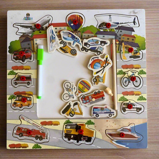 3 in 1  Wooden Puzzle