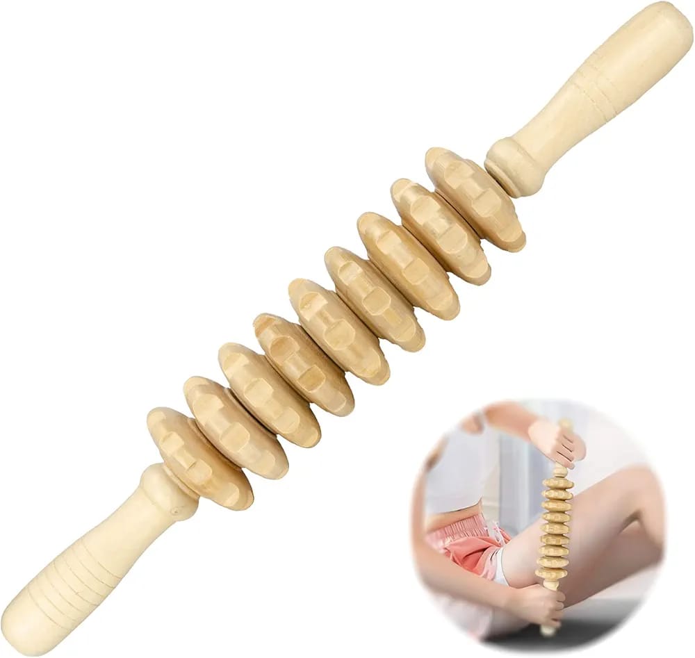 Handheld Body Wooden Massager