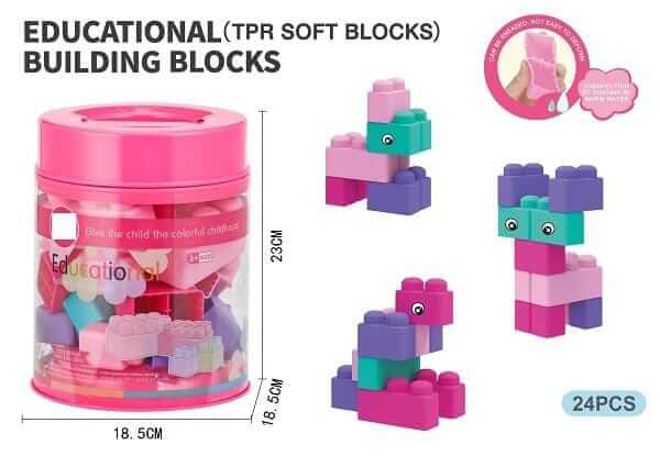 Silicone Building Blocks 24 pcs