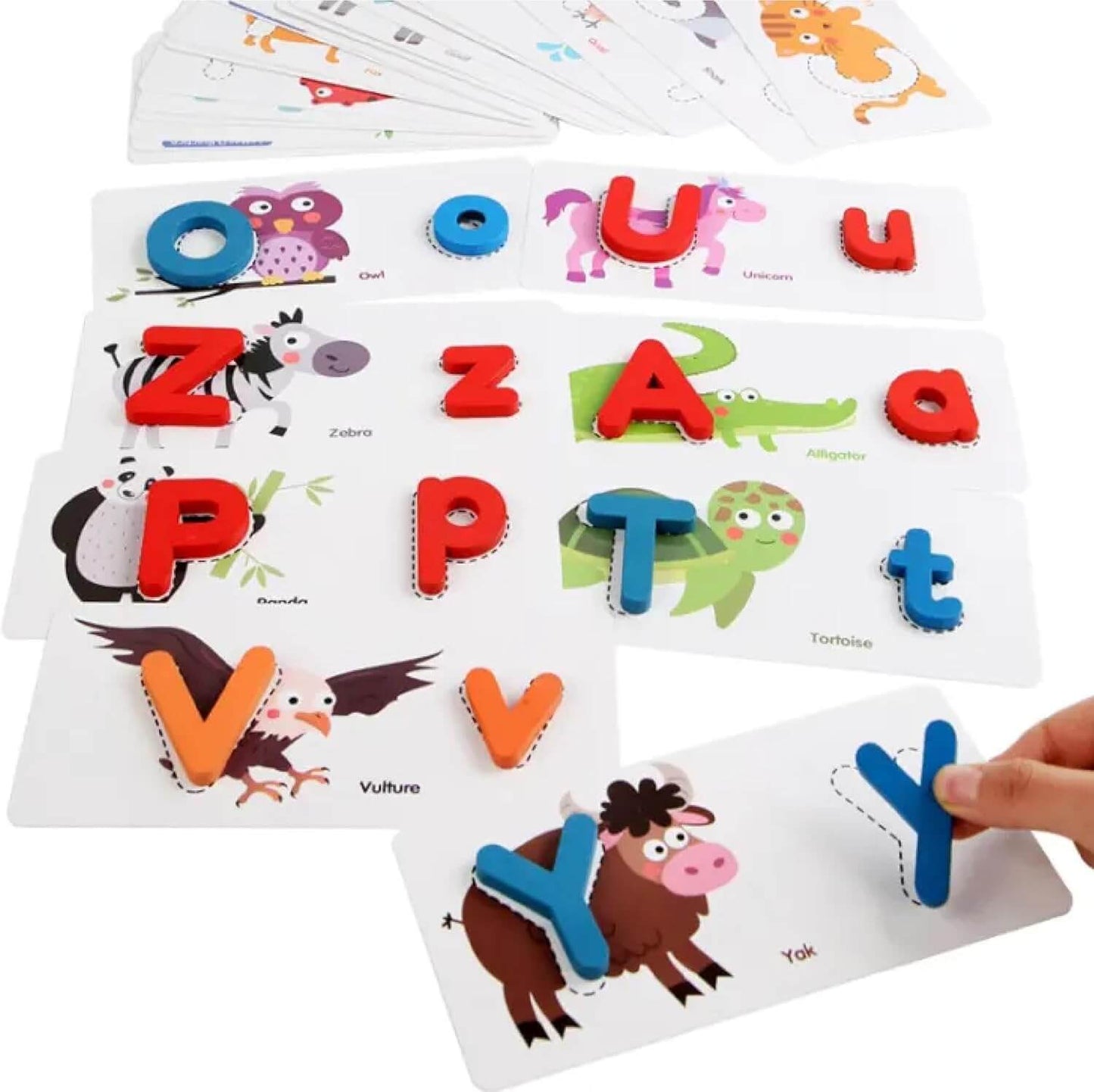Numbers Letters Matching and Tracing 3 in 1